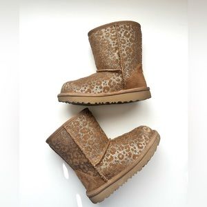 UGG Classic II Glitter Leopard Boot